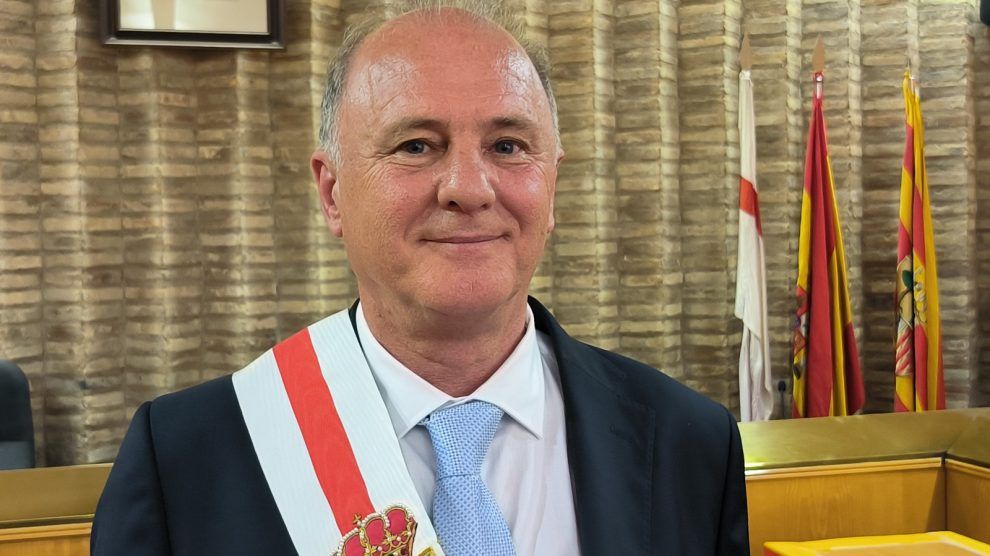 Noé Latorre Casao, alcalde de La Almunia de Doña Godina.