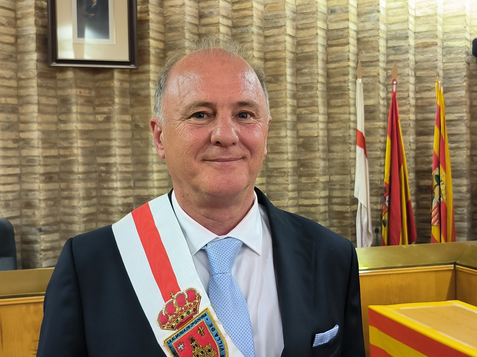 Noé Latorre Casao, alcalde de La Almunia de Doña Godina.