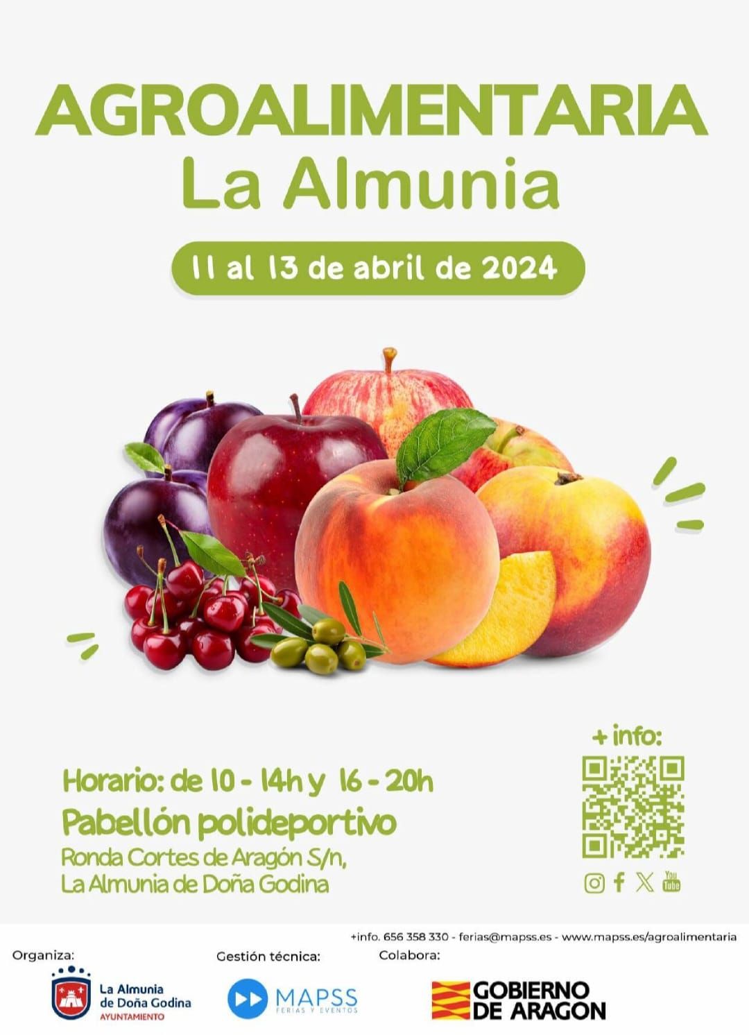 AGROALIMENTARIA LA ALMUNIA - DEL 11 AL 13 DE ABRIL