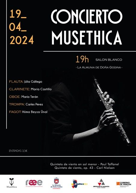 Brillante quinteto de viento madera por Musethica