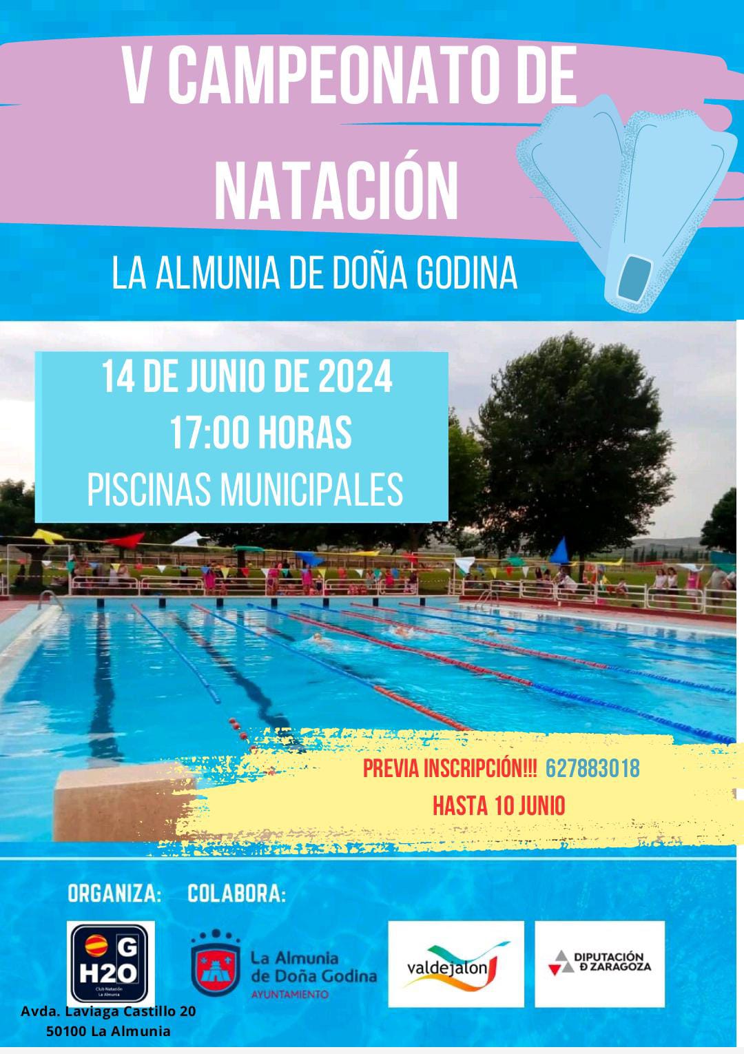 V CAMPEONATO DE NATACIÓN EN LA ALMUNIA