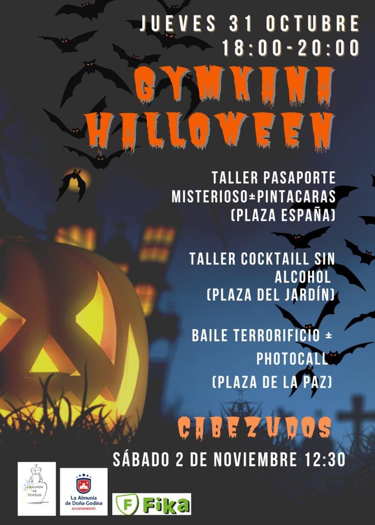 Gymkana Halloween en La Almunia